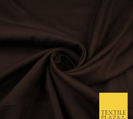 14 COLS Luxury Soft Plain Non-Stretch Spun Rayon Viscose Fabric Dress Drapes 45"