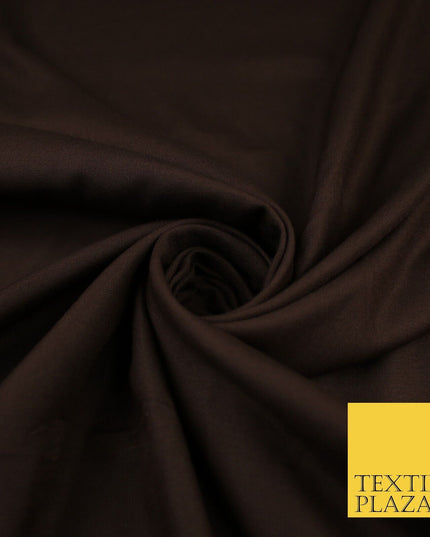 14 COLS Luxury Soft Plain Non-Stretch Spun Rayon Viscose Fabric Dress Drapes 45"