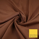 14 COLS Luxury Soft Plain Non-Stretch Spun Rayon Viscose Fabric Dress Drapes 45"
