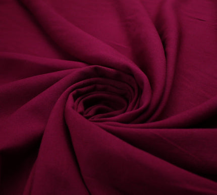 42 COLS Luxury Soft Plain Non-Stretch Spun Rayon Viscose Fabric Dress Drapes 52"