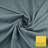 14 COLS Luxury Soft Plain Non-Stretch Spun Rayon Viscose Fabric Dress Drapes 45"