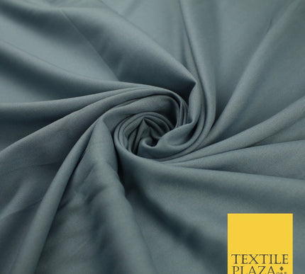 14 COLS Luxury Soft Plain Non-Stretch Spun Rayon Viscose Fabric Dress Drapes 45"