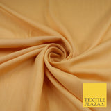 14 COLS Luxury Soft Plain Non-Stretch Spun Rayon Viscose Fabric Dress Drapes 45"