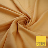 14 COLS Luxury Soft Plain Non-Stretch Spun Rayon Viscose Fabric Dress Drapes 45"