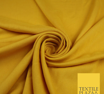 14 COLS Luxury Soft Plain Non-Stretch Spun Rayon Viscose Fabric Dress Drapes 45"