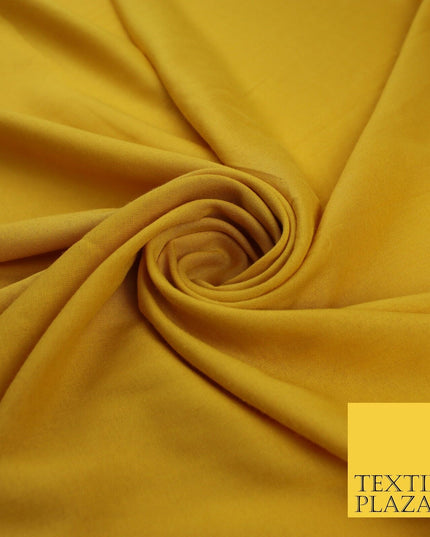 14 COLS Luxury Soft Plain Non-Stretch Spun Rayon Viscose Fabric Dress Drapes 45"