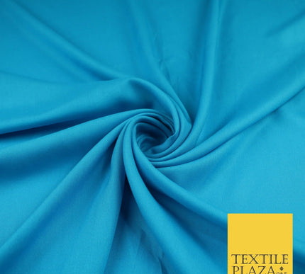 14 COLS Luxury Soft Plain Non-Stretch Spun Rayon Viscose Fabric Dress Drapes 45"