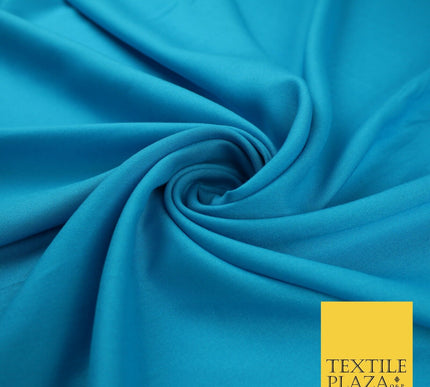 14 COLS Luxury Soft Plain Non-Stretch Spun Rayon Viscose Fabric Dress Drapes 45"