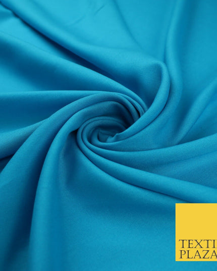 14 COLS Luxury Soft Plain Non-Stretch Spun Rayon Viscose Fabric Dress Drapes 45"