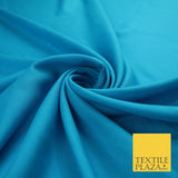 14 COLS Luxury Soft Plain Non-Stretch Spun Rayon Viscose Fabric Dress Drapes 45"