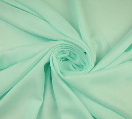 42 COLS Luxury Soft Plain Non-Stretch Spun Rayon Viscose Fabric Dress Drapes 52"