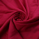 42 COLS Luxury Soft Plain Non-Stretch Spun Rayon Viscose Fabric Dress Drapes 52"