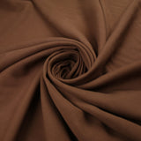 42 COLS Luxury Soft Plain Non-Stretch Spun Rayon Viscose Fabric Dress Drapes 52"