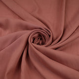 42 COLS Luxury Soft Plain Non-Stretch Spun Rayon Viscose Fabric Dress Drapes 52"