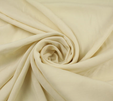 42 COLS Luxury Soft Plain Non-Stretch Spun Rayon Viscose Fabric Dress Drapes 52"