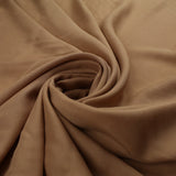 42 COLS Luxury Soft Plain Non-Stretch Spun Rayon Viscose Fabric Dress Drapes 52"