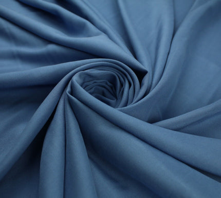 42 COLS Luxury Soft Plain Non-Stretch Spun Rayon Viscose Fabric Dress Drapes 52"