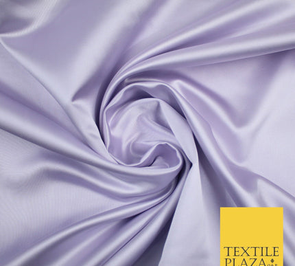 28 COLOURS Luxury Plain Smooth Dull Matt Duchess Bridal Satin Fabric Dress 58"