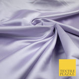 28 COLOURS Luxury Plain Smooth Dull Matt Duchess Bridal Satin Fabric Dress 58"
