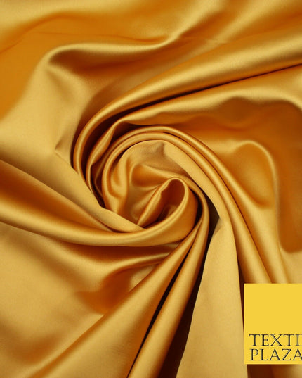 28 COLOURS Luxury Plain Smooth Dull Matt Duchess Bridal Satin Fabric Dress 58"