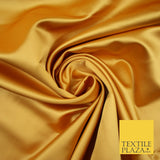 28 COLOURS Luxury Plain Smooth Dull Matt Duchess Bridal Satin Fabric Dress 58"