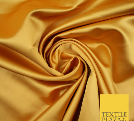 28 COLOURS Luxury Plain Smooth Dull Matt Duchess Bridal Satin Fabric Dress 58"