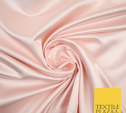 28 COLOURS Luxury Plain Smooth Dull Matt Duchess Bridal Satin Fabric Dress 58"