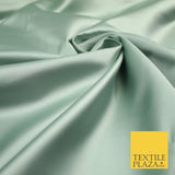 28 COLOURS Luxury Plain Smooth Dull Matt Duchess Bridal Satin Fabric Dress 58"