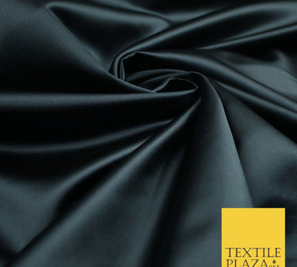 28 COLOURS Luxury Plain Smooth Dull Matt Duchess Bridal Satin Fabric Dress 58"