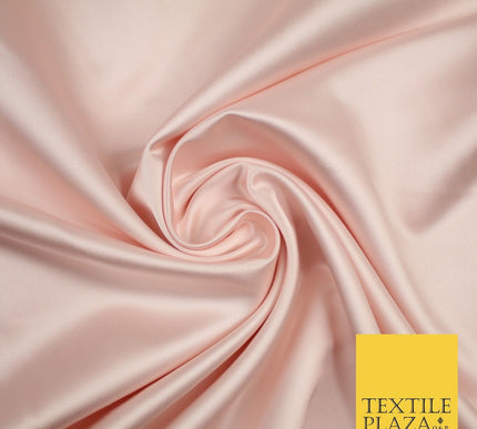 28 COLOURS Luxury Plain Smooth Dull Matt Duchess Bridal Satin Fabric Dress 58"