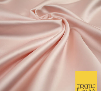 28 COLOURS Luxury Plain Smooth Dull Matt Duchess Bridal Satin Fabric Dress 58"