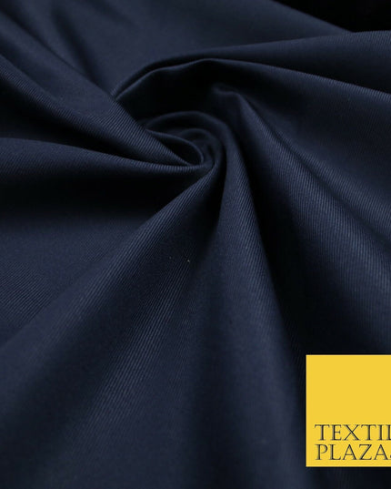 16 COLOURS - 100% Cotton Drill Fabric Twill Upholstery Uniform Workwear Craft