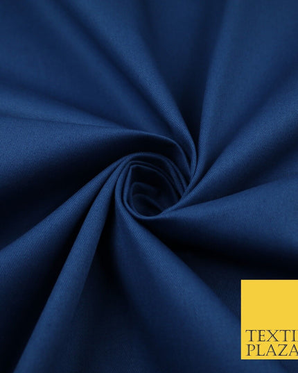 16 COLOURS - 100% Cotton Drill Fabric Twill Upholstery Uniform Workwear Craft