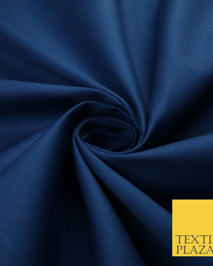 16 COLOURS - 100% Cotton Drill Fabric Twill Upholstery Uniform Workwear Craft