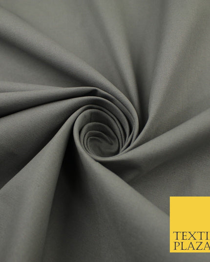 16 COLOURS - 100% Cotton Drill Fabric Twill Upholstery Uniform Workwear Craft