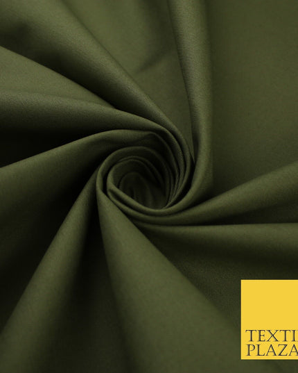 16 COLOURS - 100% Cotton Drill Fabric Twill Upholstery Uniform Workwear Craft