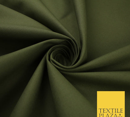 16 COLOURS - 100% Cotton Drill Fabric Twill Upholstery Uniform Workwear Craft