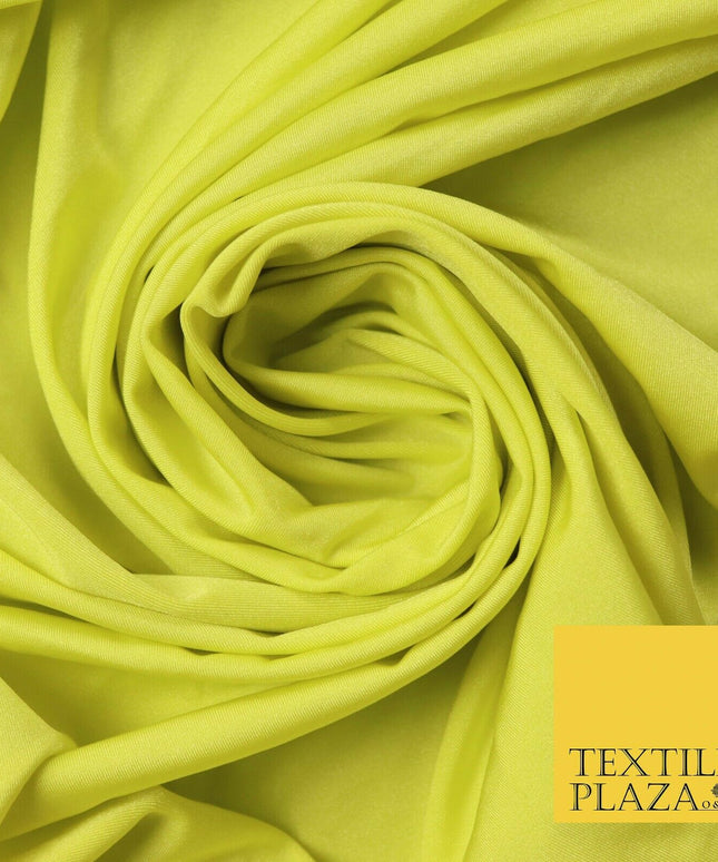 Premium Plain Stretch Spandex Elastane Stretch Fabric Dancewear Sports 65" Wide