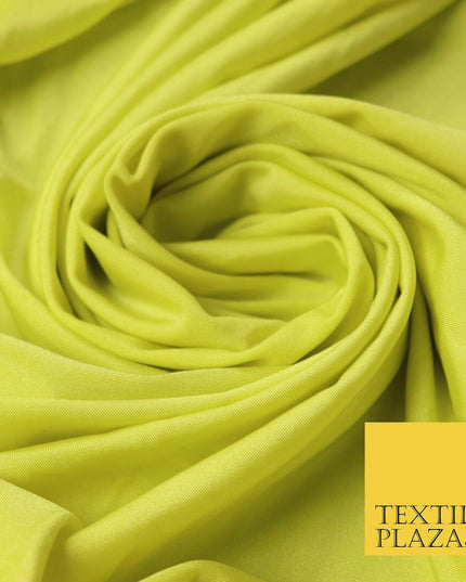 Premium Plain Stretch Spandex Elastane Stretch Fabric Dancewear Sports 65" Wide