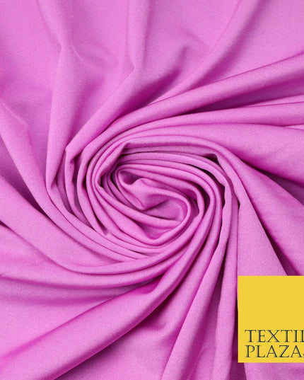 Premium Plain Stretch Spandex Elastane Stretch Fabric Dancewear Sports 65" Wide