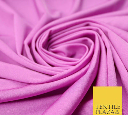 Premium Plain Stretch Spandex Elastane Stretch Fabric Dancewear Sports 65" Wide