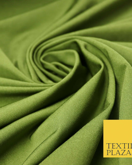 Premium Plain Stretch Spandex Elastane Stretch Fabric Dancewear Sports 65" Wide