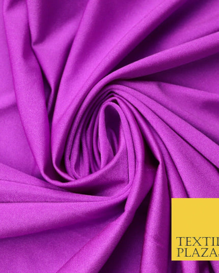 Premium Plain Stretch Spandex Elastane Stretch Fabric Dancewear Sports 65" Wide