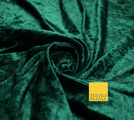 25 COLOURS - Crushed Velvet Stretch Fabric Material Backdrop Cushions Curtains