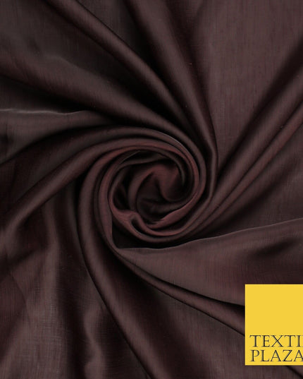 7 COLOURS - High Quality Soft Faux Dupion Raw Silk Dress Bridal Craft Fabric 56"