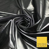 24 COLOURS - Metallic Two Tone Lame Fabric Shiny Mirror Foil Dancewear Costume