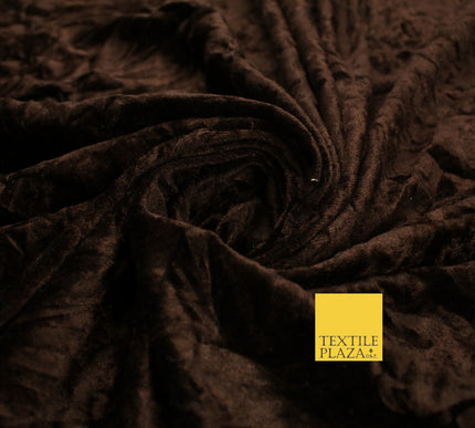 25 COLOURS - Crushed Velvet Stretch Fabric Material Backdrop Cushions Curtains