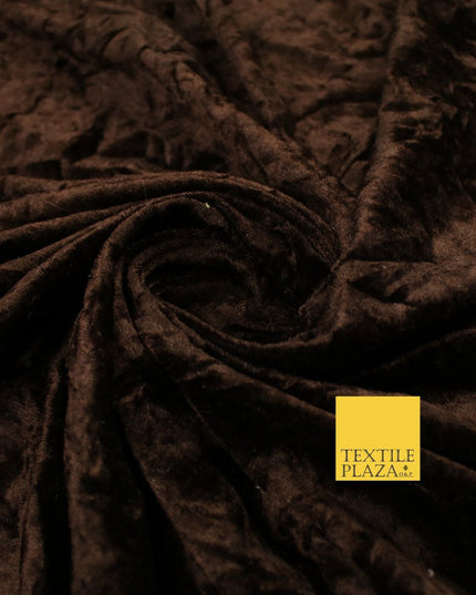 25 COLOURS - Crushed Velvet Stretch Fabric Material Backdrop Cushions Curtains