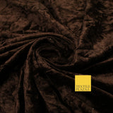 25 COLOURS - Crushed Velvet Stretch Fabric Material Backdrop Cushions Curtains