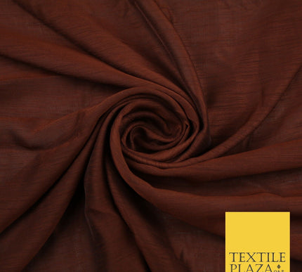 7 COLOURS - High Quality Soft Faux Dupion Raw Silk Dress Bridal Craft Fabric 56"